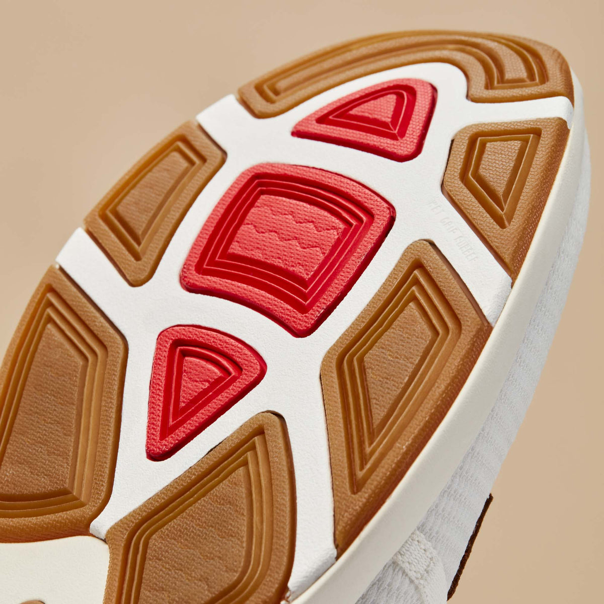 Bright White / Red Lava