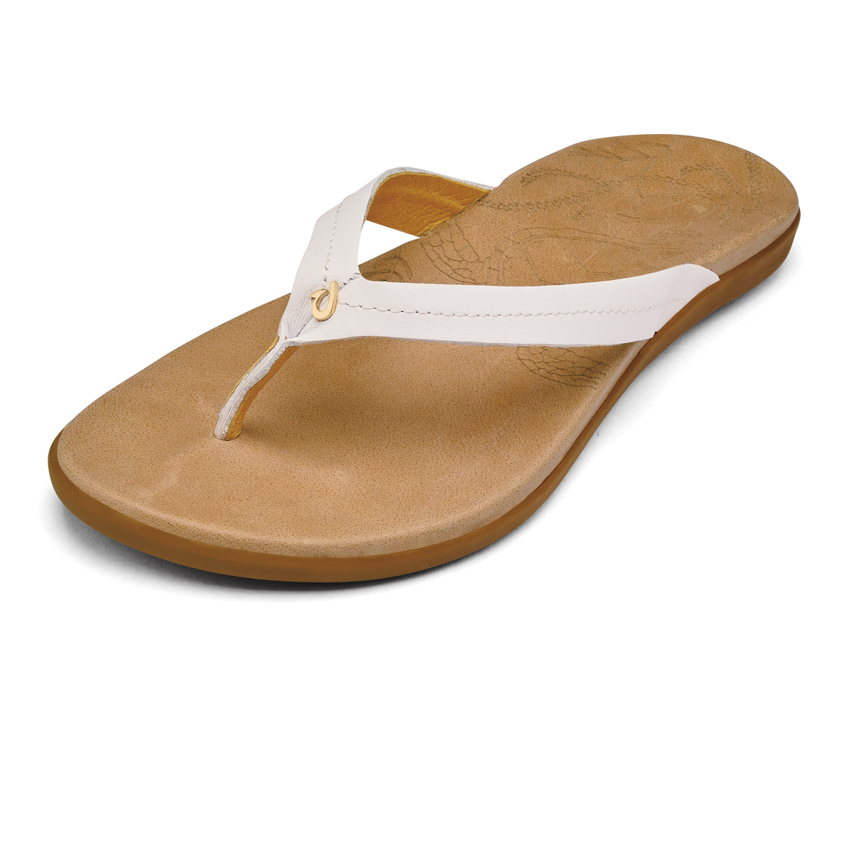Bright White / Golden Sand