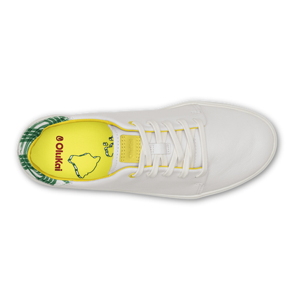 Bright White / Medium Green