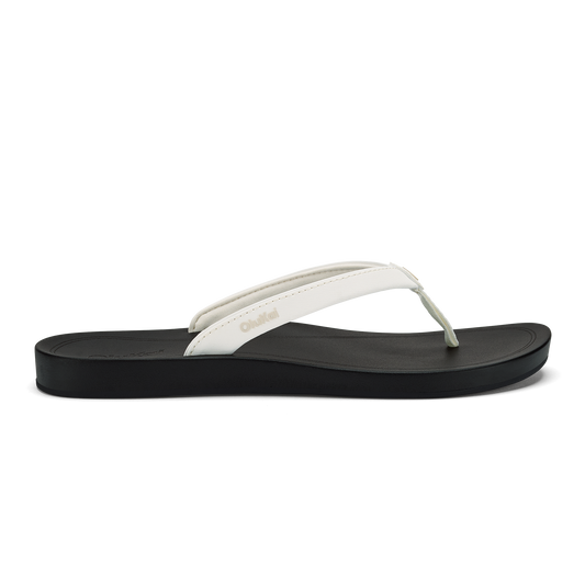 Bright White / Lava Rock